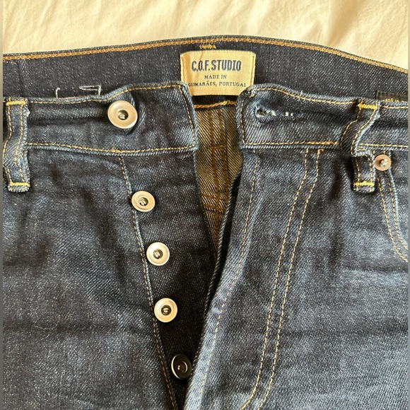 COF Studios Italian selvedge denim jeans 31 - Picture 3 of 6